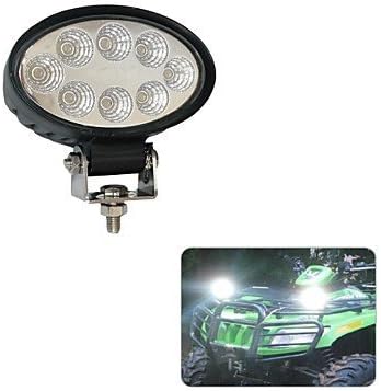 ZHEXUAN 24W 12V 6'' 2000lm 60 Degree Flood Beam Waterproof IP76 CREE LED Work Light Mounting Bracket for Off-road Truck ATV SUV Boat 4x4 Jeep Driving Lamp