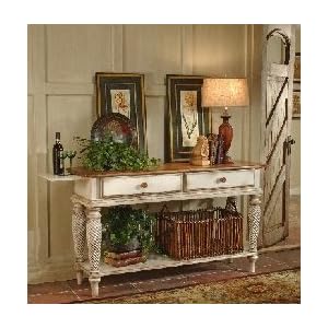 Hillsdale Wilshire Antique White Sideboard Table