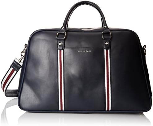 Ben Sherman Men's Iconic Hold All Overnight Bag, Navy, One Size