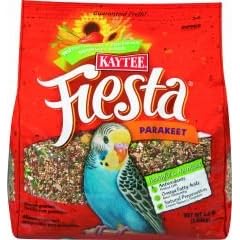 Kaytee Fiesta Fortified Gourmet Bird Food for Parakeets 4.5 lbs.