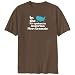 T-Shirt Brown  In The Usa It Is Spoken In Assyrian Neo-Aramaic  Languaje