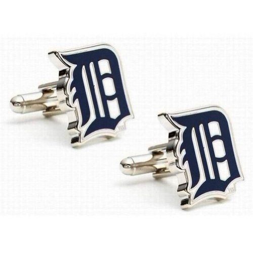 Detroit Tigers Cufflinks - One Size
