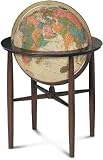 Buy Illuminated Floor Globe by Replogle Globes Austin 64044 Antique Ocean by Replogle Globes