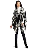 Jones New York Women's Cape Wrap With Fringe