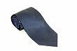 Versace Mens Silk Tie Blue Ornamental Design