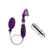 California Exotics / Swedish Erotica Advanced Clitoral Pump Purple Vibrator Adult Sex Toy Kit