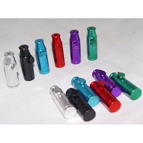 ALUMINIUM SNUFF BULLET DISPENSER SNUFF BULLETS TOBACCO BULLETS