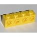 Lego Building Accessories 1x4 Yellow Brick With 4 Knobs, Bulk Pack 50 Pcs