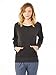 Alternative Women's Maniac Fleece Sweatshirt, Eco True Black, Small