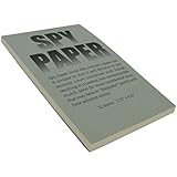 Disappearing Spy Paper Dissolving Note Pad Letter Head