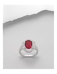 CZ Ring In 92.5 Sterling Silver