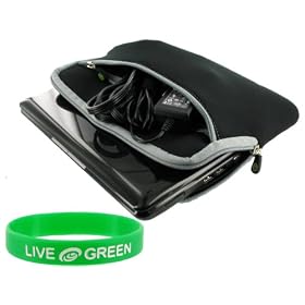 Acer Aspire Timeline AS3810TZ-4880 13.3-Inch Laptop Sleeve Slipcase - Dual-Pocket - Black