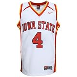 Nike Iowa State Cyclones #4 White Youth Replica Basketball Jersey