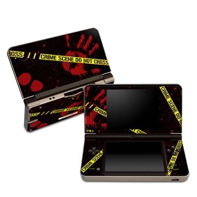 Crime Scene Partners Protector Skin Decal Sticker for Nintendo DSi XL Game Device