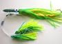 12" Green Machine Type Lemon Lime Daisy Chain Saltwater Fishing Lure Tuna Mahi Wahoo Marlin