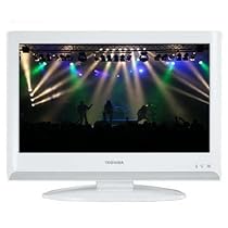 Toshiba 22 DV 616 D 55,9 cm (22 Zoll) HD-Ready LCD-Fernseher mit integriertem DVB-T Tuner wei&szlig;