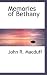 Books : Memories of Bethany