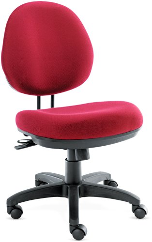 Alera IN48AFA30B Interval Series High-Performance Task Chair, Burgundy Fabric