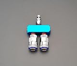 EA140DK-2C ２連 エアーカップリング(ﾜﾝﾌﾟｯｼｭ型)