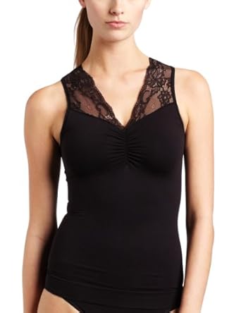 Maidenform Women's Firm Control Lace Insert Tank