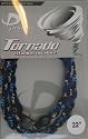 New Phiten Tornado 22 Blue Black Titanium Necklace 2010