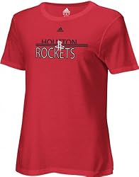 Houston Rockets -Women's- Red Horizon Tee