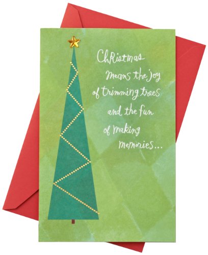 American Greetings Joyful Memories Christmas Card (645416550550)