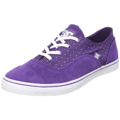 DC Women's Spectator Sneaker,Petunia/White,7 M US