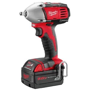 Milwaukee 2651-22 18-Volt M18 3 8-Inch Compact Impact Wrench with Ring by Milwaukee