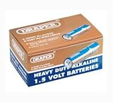 Draper 64248 AA Size Heavy Duty Alkaline Batteries (Trade Pack of 24)