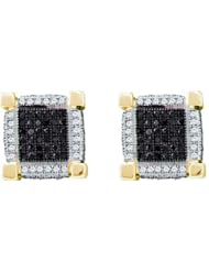 1.07CTW DIAMOND MICRO PAVE EARRINGS