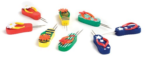 Charcoal Companion Flip-Flop Corn Holders, Set of 4
