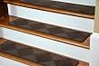 Dean Premium Serged Carpet Stair Treads - Diamond Brown 35" x 9" (Set of 13)