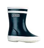 AIGLE Baby Flac Kid Gummistiefel, marine/weiss