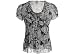 Apparel : Plus Bay Studio Career Gray Print Blouse & Tank
