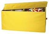 Banc de Rangement Lego Jaune