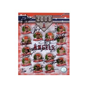 Buy Signed Angels, Los Angeles 8x10 by the 2008 Angels Team (Gary Mathews Jr., Chone Figgins, Jered...