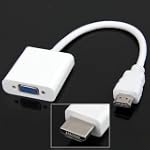 Adaptador Macho HDMI Hembra VGA 720p...
