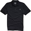Fox Racing Mr. Clean '11 Men's Polo Casual Wear Shirt w/ Free B&F Heart Sticker Bundle - Black