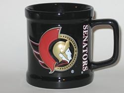 OTTAWA SENATORS 11 oz. Team Logo Sculpted COFFEE MUG