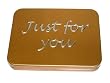 Gift Card Holder - Gift-Card-Box with Message, Just For You