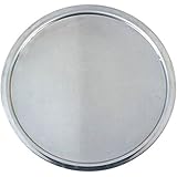 American Metalcraft TP14 TP Series 18-Guage Aluminum Standard Weight Wide Rim Pizza Pan, 14-Inch