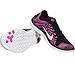 Nike Women's Free 4.0 Flyknit Black/Pink Pow/Fuchsia Flash Running Shoe 8.5 Women US