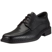 Rieker Marvin 11925-00, Herren Klassische Halbschuhe, (schwarz 0)