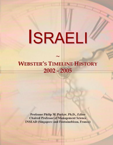 Israeli: Webster's Timeline History, 2002 - 2005