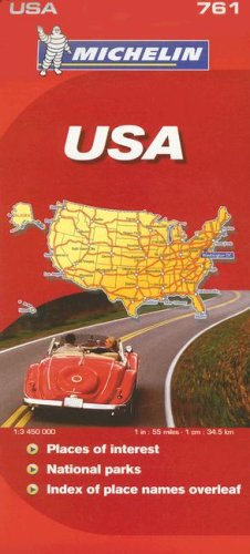 City Travel Guides Discounted  Books : Michelin USA (Michelin Map)