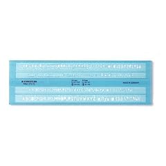 Staedtler Schriftschablone 3,5mm + 5mm