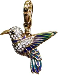 Juicy Couture - Blue Hummingbird - Gold Plated Charm