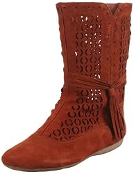 Marc Shoes 1.650.25-38/350-Janine, Damen Schlupfstiefel, Braun (brandy 350), EU 40