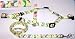 Ultralite Step-In Dog Harness & Leash Set Small 12-17 Pink Green Multi Color Camo